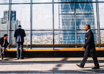 man walking labour force