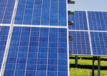 Solar panels green
